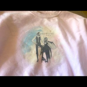 Vintage Fleetwood Mac Rumours Sweatshirt baby pink